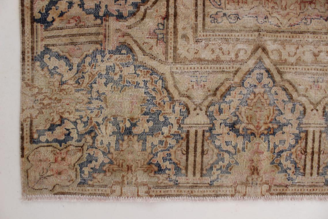 Distressed Persian Rug